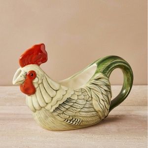 Stoneware Fall Rooster Gravy Boat - John Derian for Target